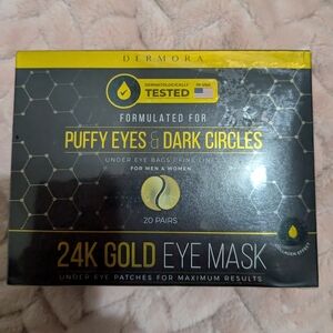 Dermora 24k Gold Under Eye Masks NIP
